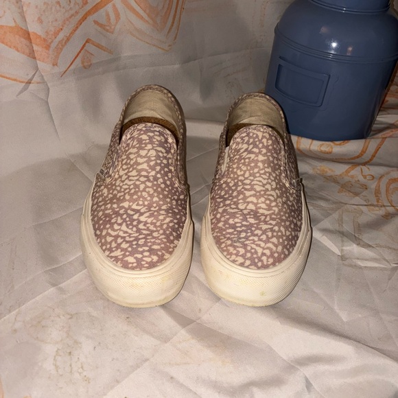 Vans Women's Sneakers - Cream and White - Picture 2 of 7